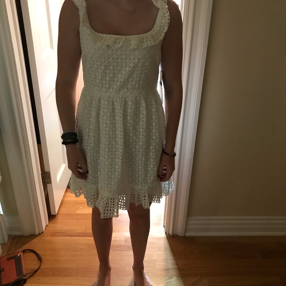 Brand new cute white dress!